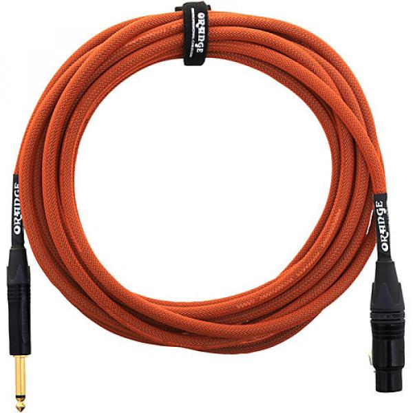 Orange Amplifiers 1/4 Inch to XLR Microphone Cable Orange 20 ft.
