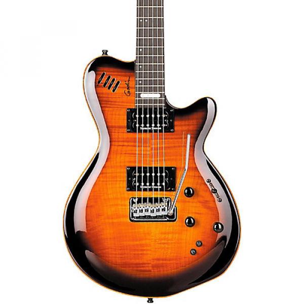 Godin LGXT AAA Flamed Maple Top Electric Guitar Cognac Burst