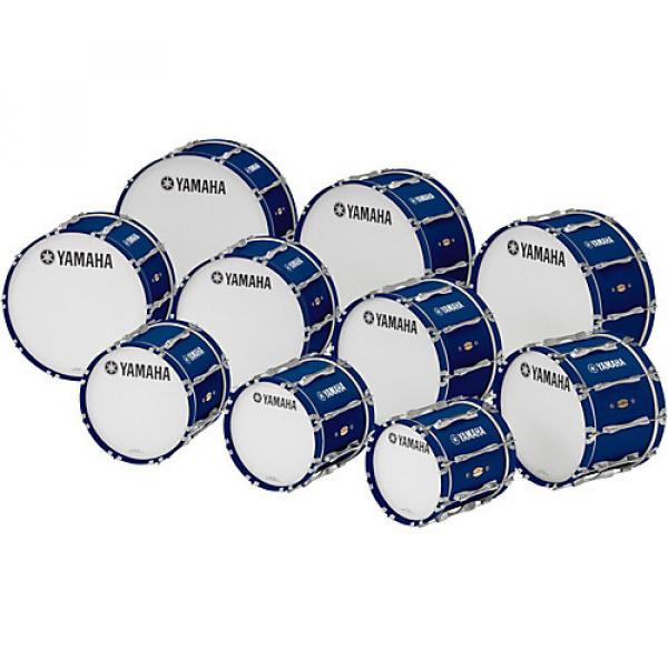 Yamaha 32" x 14" 8300 Series Field-Corps Marching Bass Drum Blue Forest