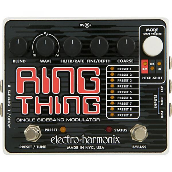 Electro-Harmonix Ring Thing Modulator Guitar Effects Pedal