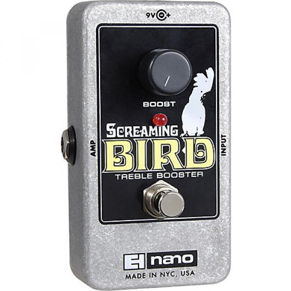 Electro-Harmonix Screaming Bird Treble Booster Guitar Effects Pedal