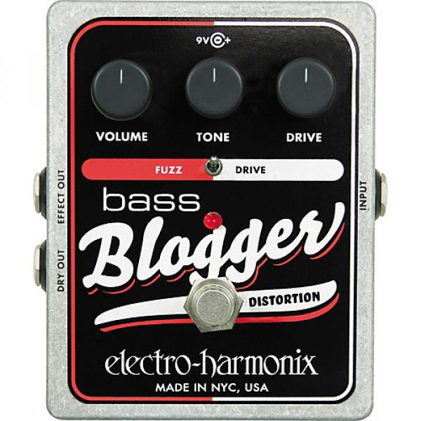 Electro-Harmonix XO Bass Blogger Distortion Effects Pedal