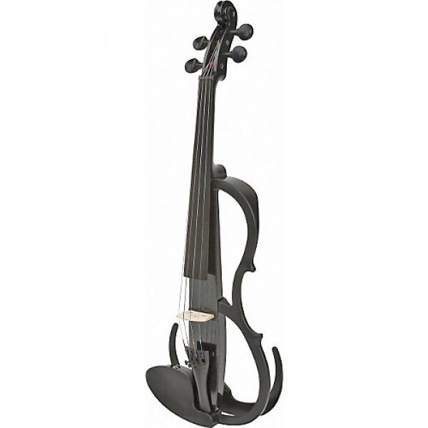 Yamaha SV-150 Silent Practice Violin Black Sparkle Instrument Only