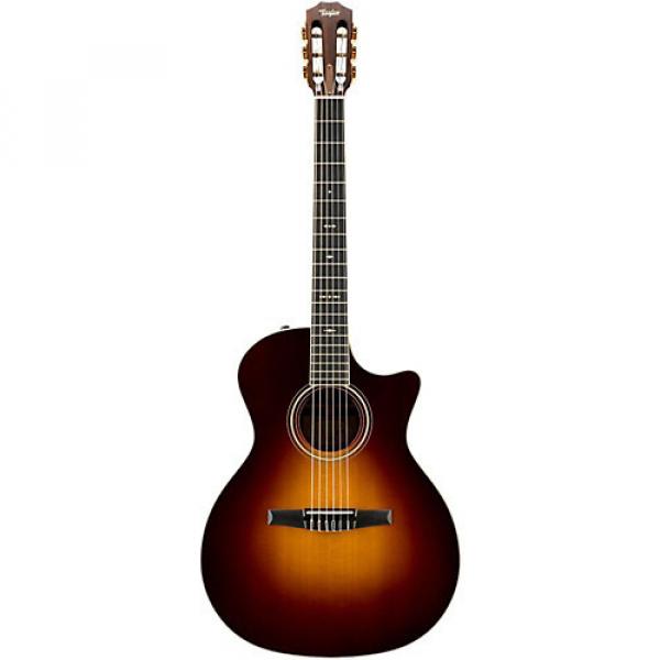 Chaylor 700 Series 2014 714CE-N Grand Auditorium Acoustic-Electric Nylon String Guitar Vintage Sunburst