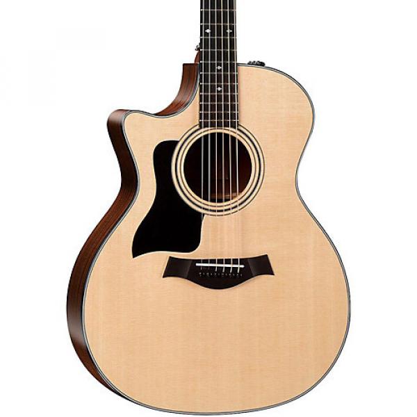 Chaylor 300 Series 324ce-SEB-LH Grand Auditorium Left-Handed Acoustic-Electric Guitar Natural