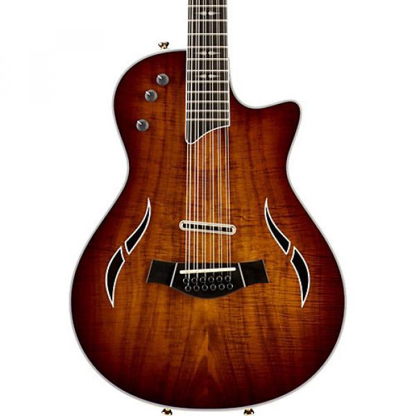 Chaylor T5z Custom Koa Top Acoustic-Electric 12 String Guitar Shaded Edge Burst