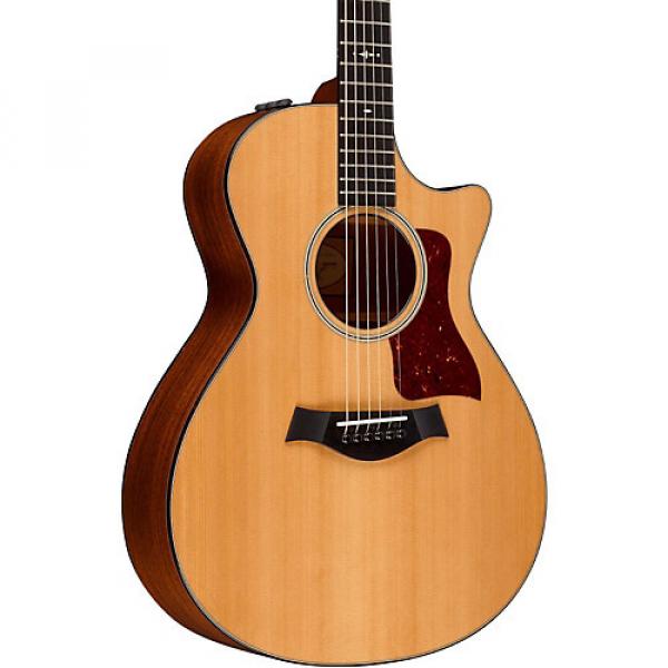 Chaylor 500 Series 512ce Grand Concert Acoustic-Electric Guitar Medium Brown Stain