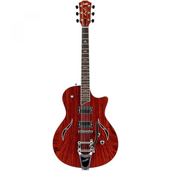 Chaylor Custom-T3-8613 Semi-Hollowbody Electric Guitar Natural