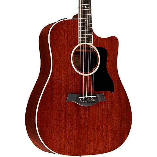Chaylor 500 Series 520ce Dreadnought Acoustic-Electric Guitar Medium Brown Stain