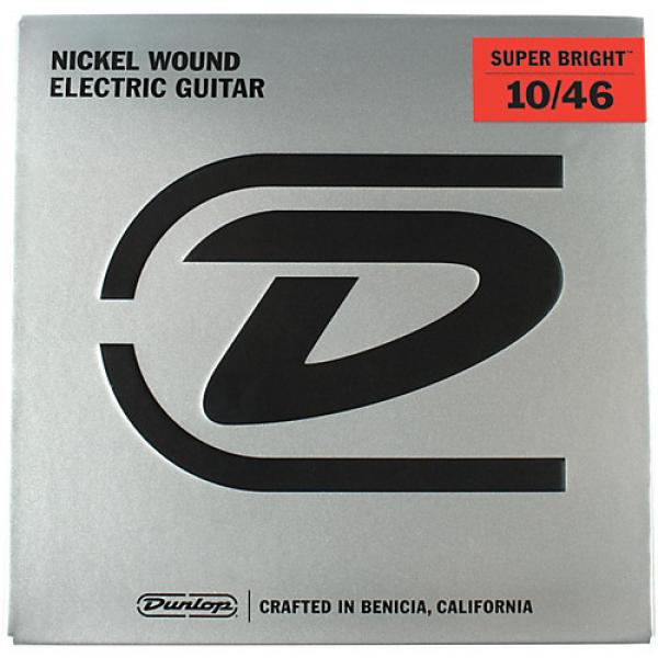 Dunlop Super Bright Medium Nickel Wound Electric Guitar Strings (10-46)
