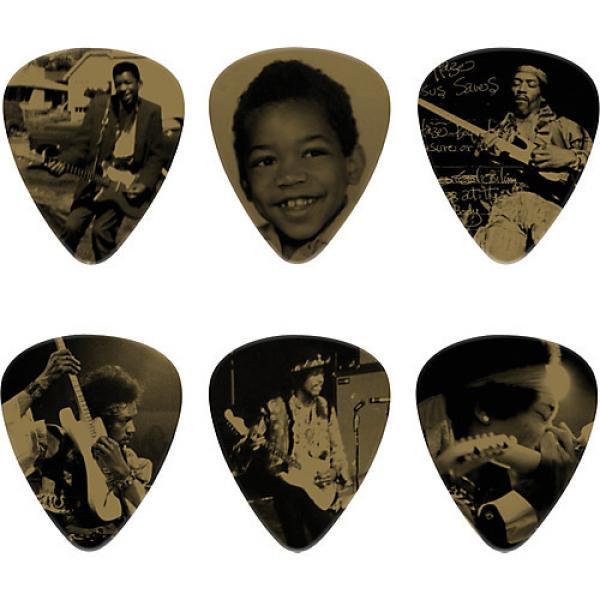Dunlop Jimi Hendrix West Coast Seattle Boy Pick Tin with 6 Heavy Picks