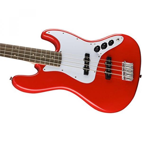 Squier 0310760570 Affinity Jazz Bass RW Race Red w/ Stand and Tuner