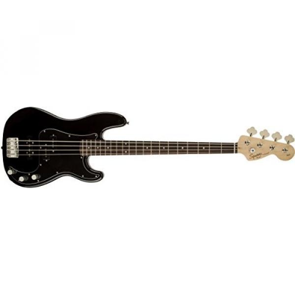 Squier by Fender Affinity P/J Beginner Electric Bass Guitar Guitar - Rosewood Fingerboard, Black