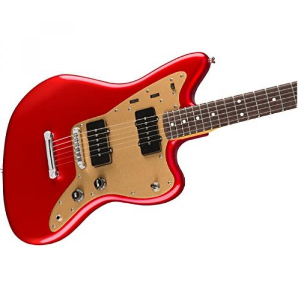 Squier by Fender Deluxe Jazzmaster  - Rosewood Fingerboard  - Candy Apple Red  - Hard Tail