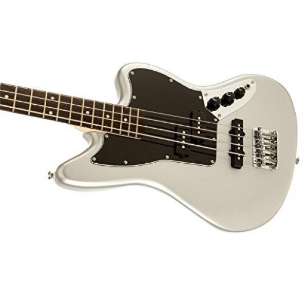 Squier by Fender Vintage Modified Jaguar Special Short Scale Bass, Silver