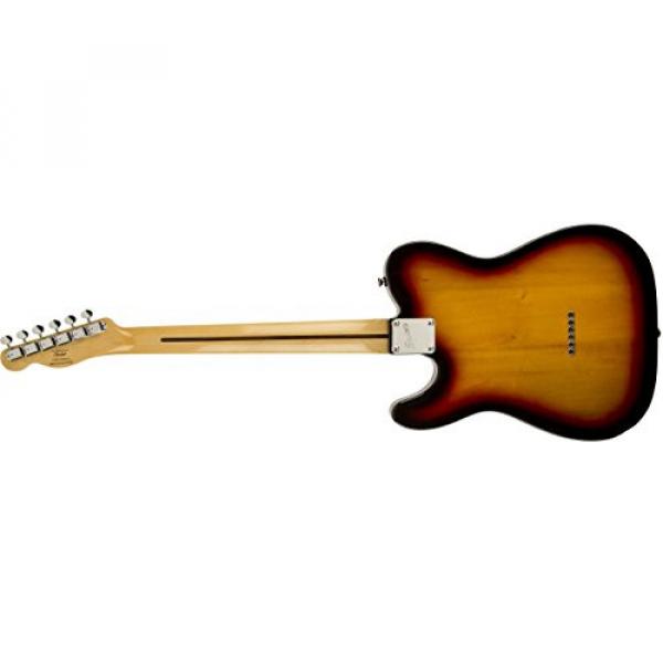 Squier by Fender Vintage Modified Telecaster Electric Guitar Custom - 3-Color Sunburst - Maple Fingerboard