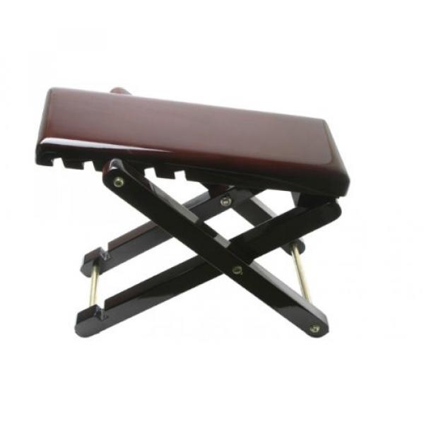 Wood Foot Rest for Guitar Players - Mahogany
