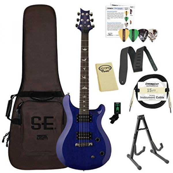 Paul Reed Smith Guitars ST22TB-Kit01 PRS SE Standard 22 Translucent Blue Electric Guitar with Gig Bag &amp; Accessories