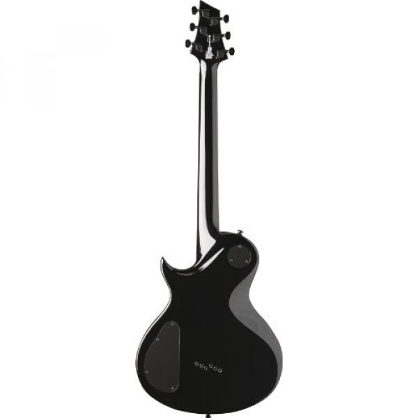 Washburn PXL1000B Parallaxe PXL Series Solid-Body Electric Guitar, Black Gloss Finish