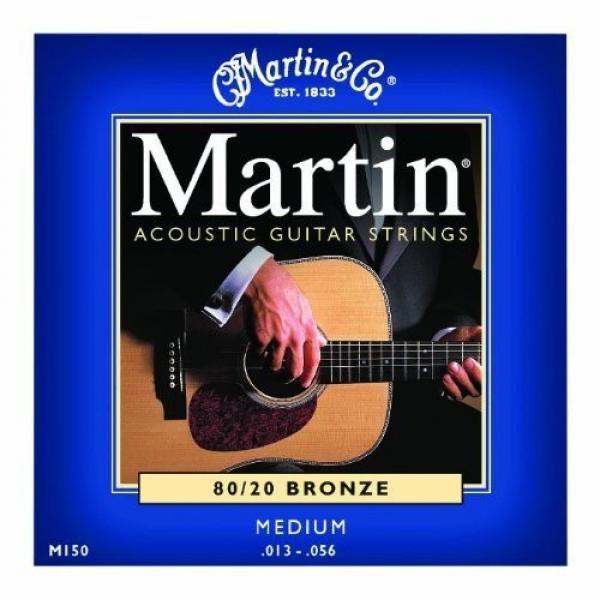 Bulk 12 Sets, Martin, Acoustic Guitar Strings, Medium Gauge, 80/20 Bronze, M150