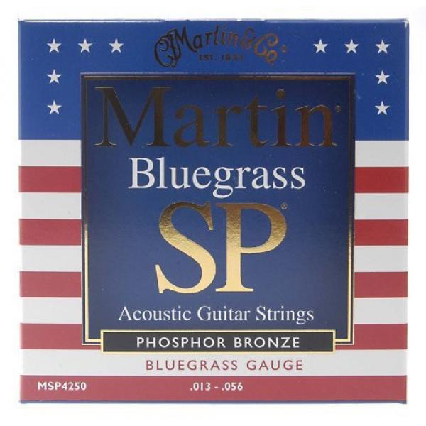 Martin MSP4250 Bluegrass SP Phosphor Bronze Acoustic Guitar Strings, Medium