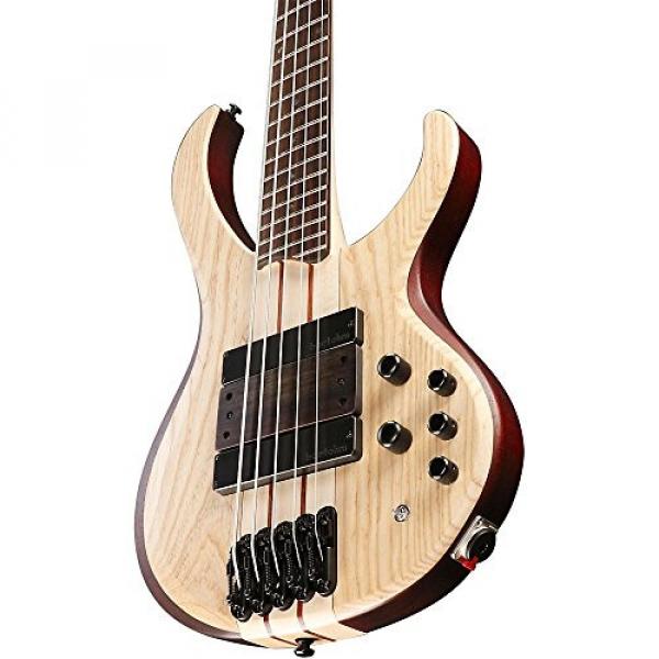 Ibanez BTB33 5-String Electric Bass Guitar Flat Natural