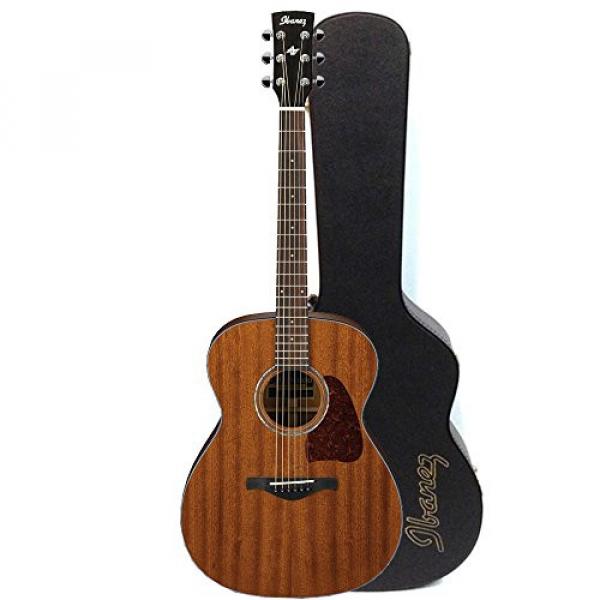 Ibanez AC240OPN Artwood Series Grand Concert Acoustic Guitar Natural Open Pore With Case, Mini Stand, Tuner, Pegwinders, and Polishing Cloth