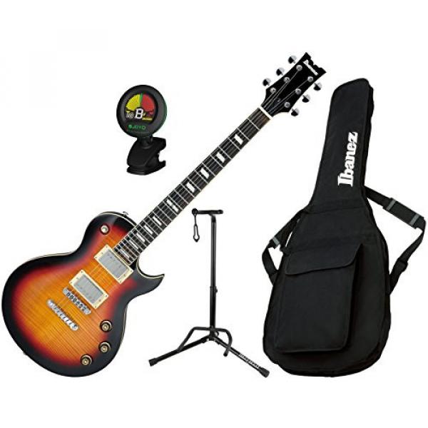 Ibanez ARZ Series ARZ200FMTFB Electric Guitar Tri Fade Burst with Gig Bag, Stand, and Tuner