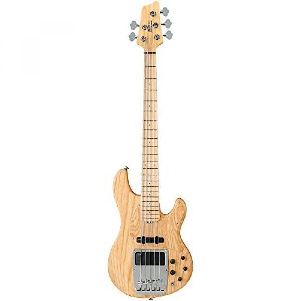 Ibanez Premium ATK815E 5-String Electric Bass Guitar Flat Natural