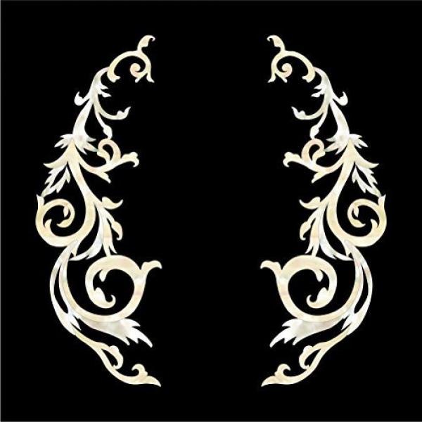 Inlay Sticker Decals for Guitar Bass - L&amp;R Set Gothic Line -WS