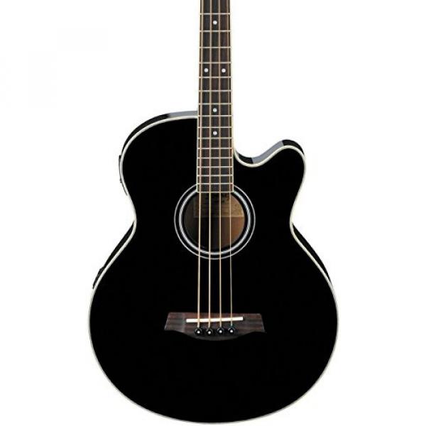 Ibanez AEB5EBK Acoustic Electric Bass Guitar, Black