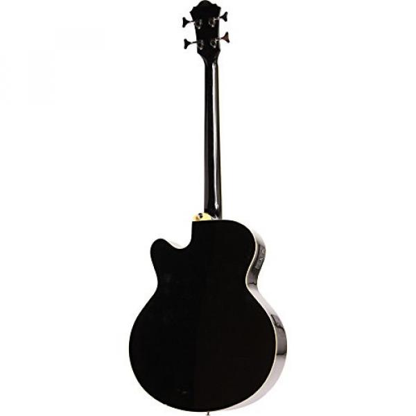 Ibanez AEB5EBK Acoustic Electric Bass Guitar, Black