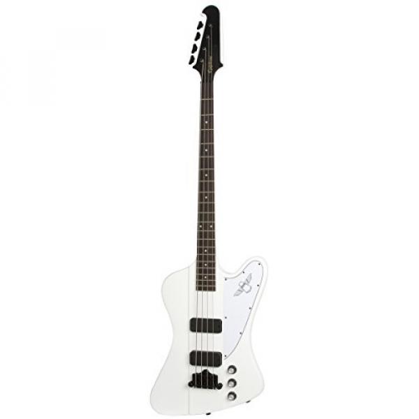 Epiphone THUNDERBIRD CLASSIC-IV 4 String Electric Bass Guitar with Gibson TB+  Pickups, Alpine White