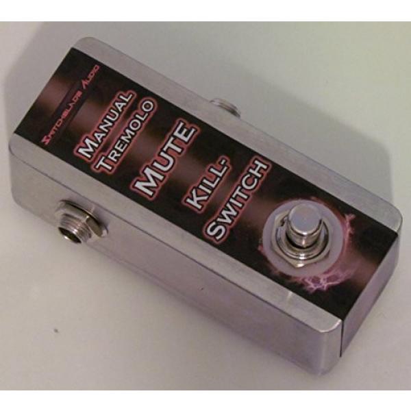 SwitchBlade Audio Killswitch Manual Tremolo Pedal, GLITCH STuTTeR Mute - Hand-Wired Guitar Bass