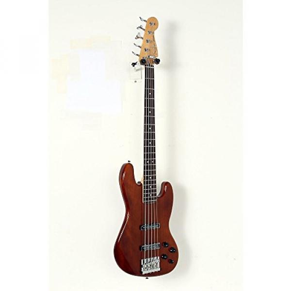 Fender Deluxe Active Jazz Bass V Okume Rosewood Fingerboard Electric Bass Guitar Level 2 Natural 190839093448