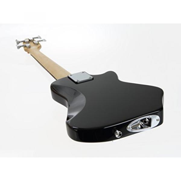 Shredneck Left Handed Z-Series Travel Bass - Black - STBS-BK-LH