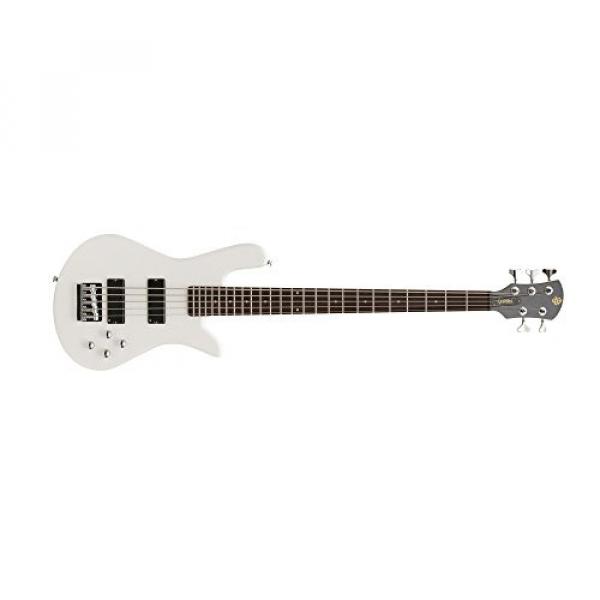 Spector LG5STDWH Legend5 Standard White Gloss Bass Guitar
