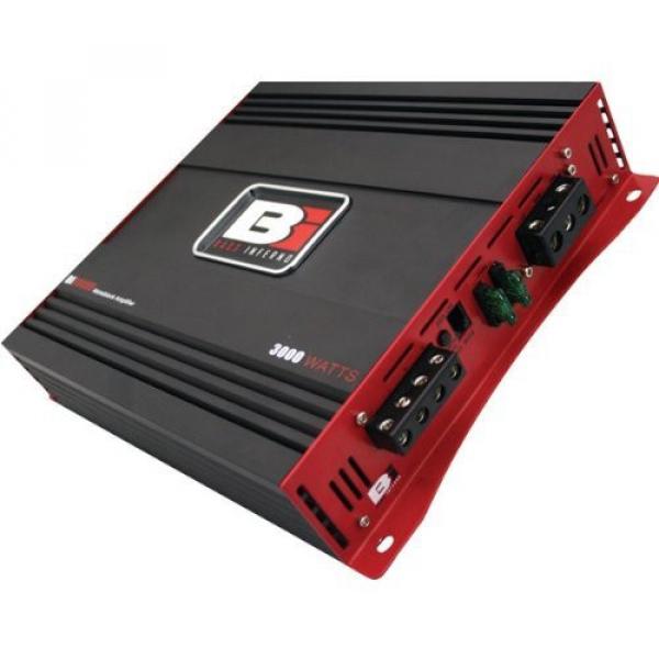 Bass Inferno Bi3000d 3,000-watt Black Edition Series Class D Amp