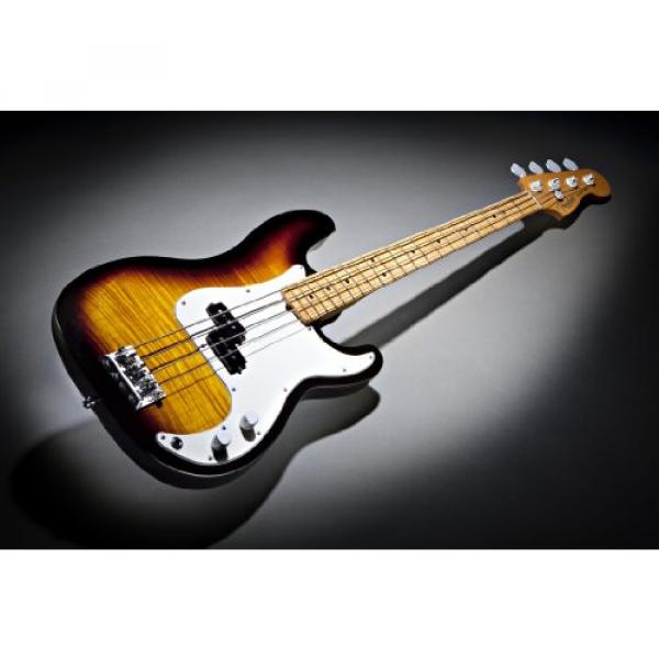 Fender Select Precision Bass, Flame Maple Fingerboard - 2-Color Sunburst