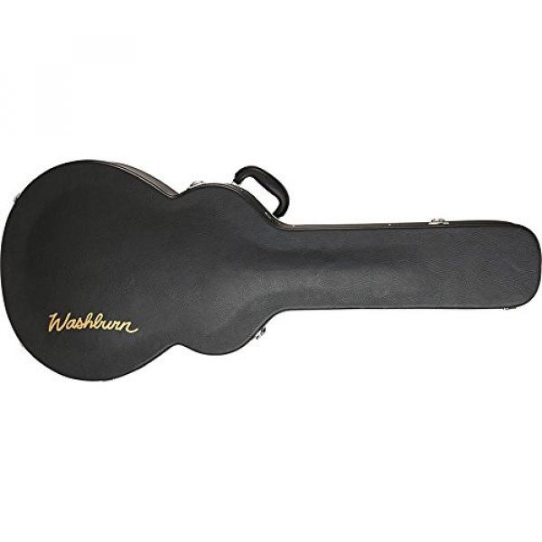Washburn AG20CEK Nat Grand Auditorium Acoustic Electric Guitar w/ Hard Case, Stand, and Tuner