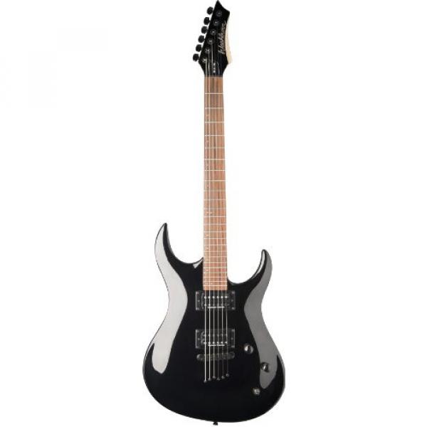Washburn USM-XM120PROB XM Series Electric Guitar, Black