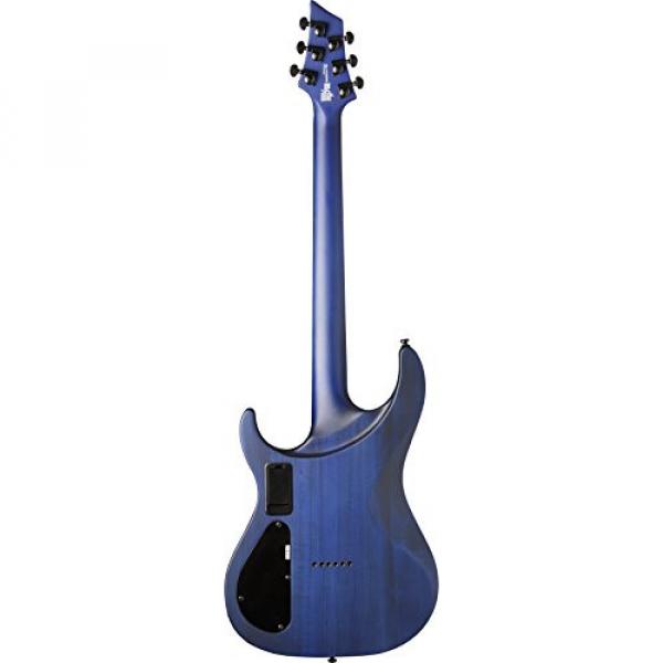 Washburn PXM200AFTBLM Parallaxe PXM Series Solid-Body Electric Guitar, Trans Blue Matte Finish