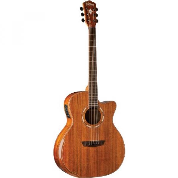Washburn Comfort Series WCG55CE Acoustic Guitar, Natural