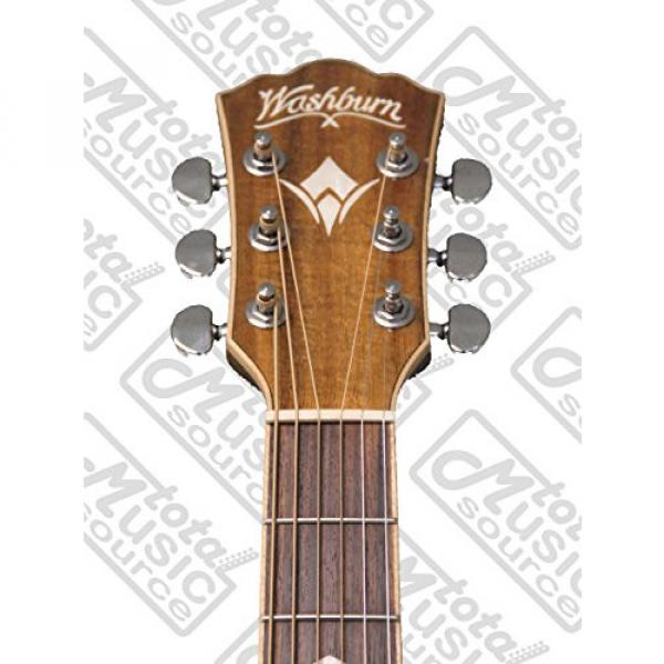 Washburn Limited Run Southern Jumbo Guitar, Solid Spruce Top, WSJ50SKELITE