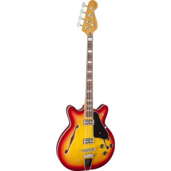 Fender Modern Player Coronado Bass, RW, Aged Cherry Burst