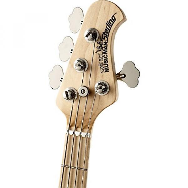 Ernie Ball Music Man Sterling HH 4-String Bass Black Maple Fretboard