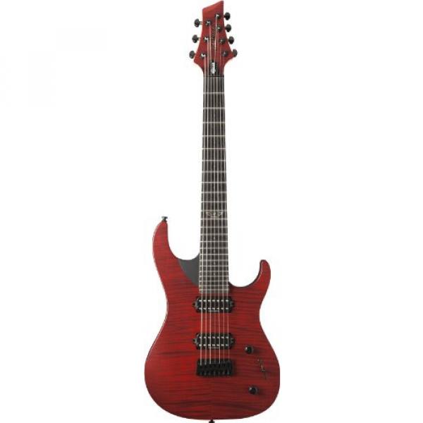 Washburn PXM170FCRM Parallaxe PXM Series Solid-Body Electric Guitar, Trans Crimson Red Matte Finish