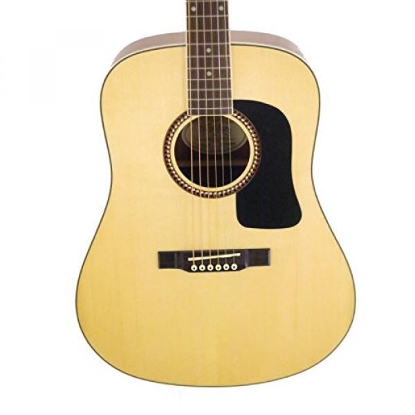 Washburn D10SK-RE Reissue Solid Top Natural Dreadnought Acoustic Guitar w/bag