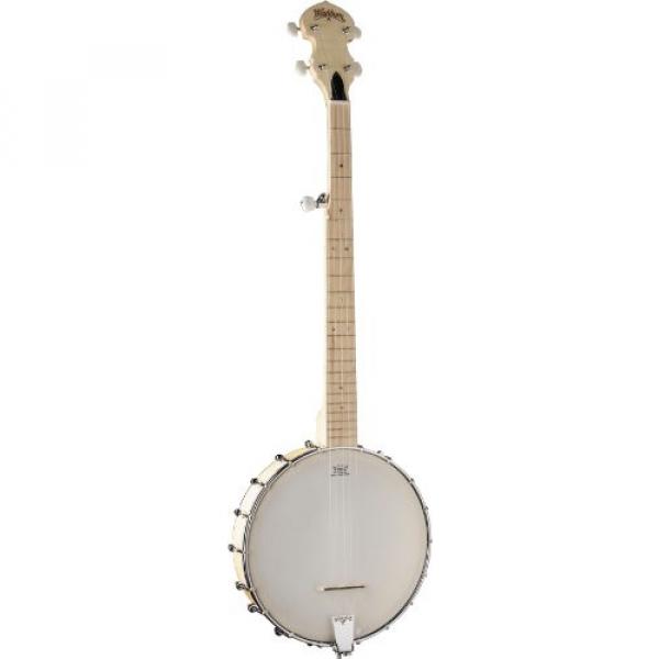 Washburn B102 5-String Banjo, Natural Satin Finish