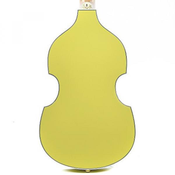 Hofner Gold Label Berlin 1962 Reissue 500/1 Violin Bass Yellow w/Tweed Case